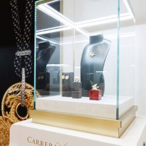 Tủ kính trưng bày trang sức Luxury TS050